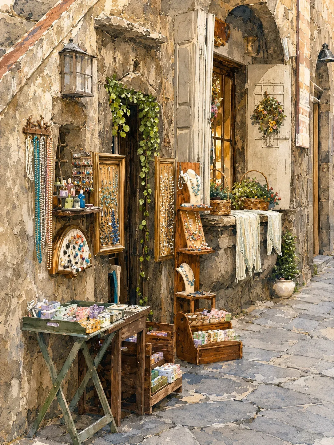 Thumbnail della verticale "Botteghe e artigianato" della guida di Cortona